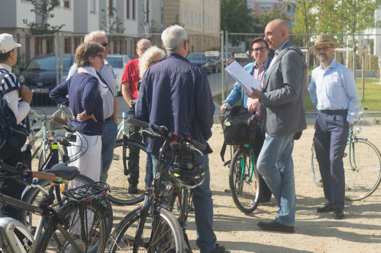 Wohnungspolitische Radtour