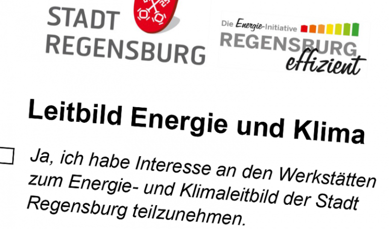 Jetzt anmelden und mitarbeiten am Leitbild Energie und Klima!