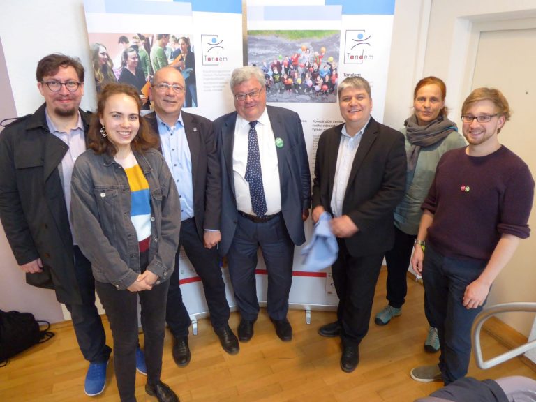 Reinhard Bütikofer besucht TANDEM