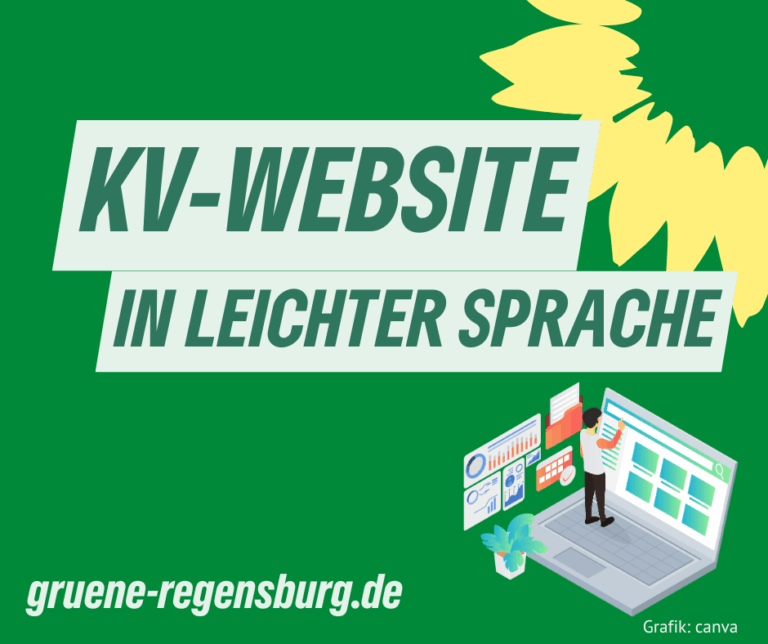 Beitrag zu Inklusion – Grüne übersetzen Website in leichte Sprache
